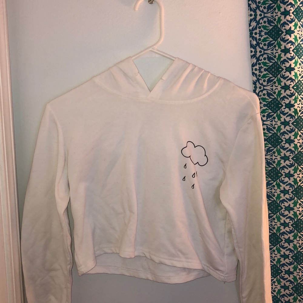 Cloud Cropped Hoodie